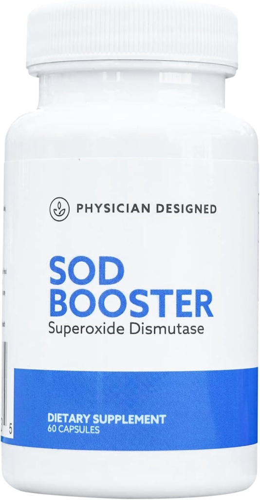 Doktor SAS SOD ATM - Superoksi Dismutase Supplement | SOD Supplement | 60 Capsules | En İyi Antioksi Supplements
