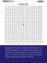 Amsler Eye Grid, Manyetik Back ile - Günlük Vizyon, Klinik Uzmanlar tarafından Macular Dejenerasyon ve Glaucoma Hastaları için Araç (1 Pack)