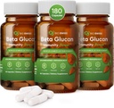Bio Swiss Beta Glucan Immunity Power - 1.3D-1,6D Glucan D Vitamini - Gelişen Savunma ve Wellness için Immune Support Supplement - Vegan, Gluten-Free (180 Capsules)
