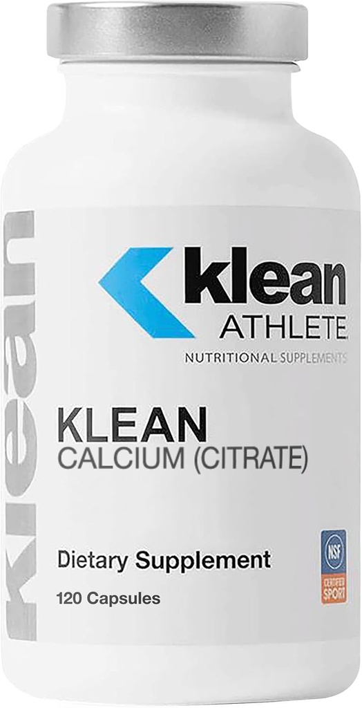 Klean ATHLETE Kleanuba Citrate - Bone Health & intense - Bone Support for Sports* - Gluten Free, Vegan & Non-GMO - 120 Capsules