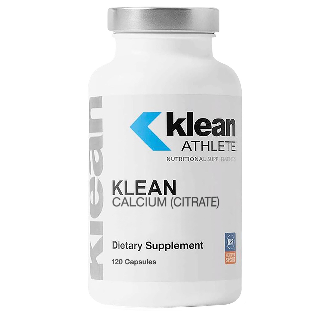 Klean ATHLETE Kleanuba Citrate - Bone Health & intense - Bone Support for Sports* - Gluten Free, Vegan & Non-GMO - 120 Capsules