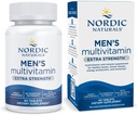 Nordic Naturals Men's Multivitamin Ekstra Güç - Bone, Energy, & Blood-Vessel Destek - Immunity Supplement - 20 Essential Nutrients - 60 Tablet - 30 Hizmet