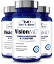1MD Beslenme VisionMD Eye Vitamin CARMIS - Lutein & Zeaxanthin | Destekler Vizyon Sağlığı, Günlük Göz Strain, & Occasional Kuru Eye | 90 Softgels (3-Pack)