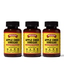 Bragg Apple Cider Vinegar Capsules with Vitamin D and çinko - (3 Pack) 90 Capsules - Supports Immune System