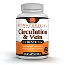 Legs için Varicose Veins Tedavisi - Circulation Supplement - Diosmin Leg Vein Desteği - Dein Supplement - 90 Capsules