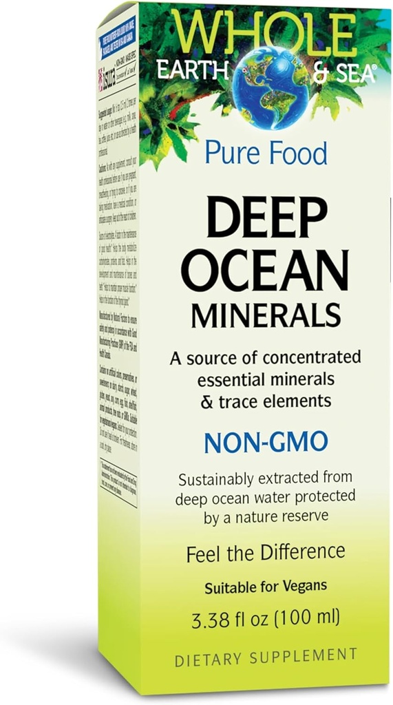 Doğal Faktörler Tüm Dünya ve Deniz, Deep Ocean Mineralleri, 3.38 oz