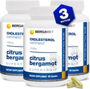 Cholesterol Command, Citrus Bergamot SuperFruit Supplement, 47% Bergamot Polyphenol Fraction (BPF) Πατενταρισμένο Formula, Κατασκευασμένο στις ΗΠΑ, 3 Μήνες, 270 Κάψουλες - 3 Μπουκάλια