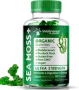 WELLNESS LABSRX Sea Moss Gummies, 3200 mg Irish Sea Moss Karma Berry Flavor with maximum Potency Bladderwrack and Burdock Root - Supports Skin, Energy and Immunity - 90 Count