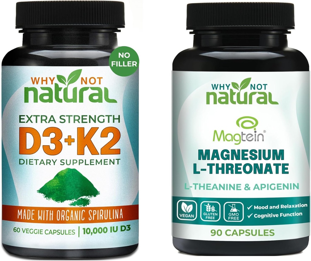 Doğal Magnezyum L-Threonate Kompleksi ve Vitamin D3K2