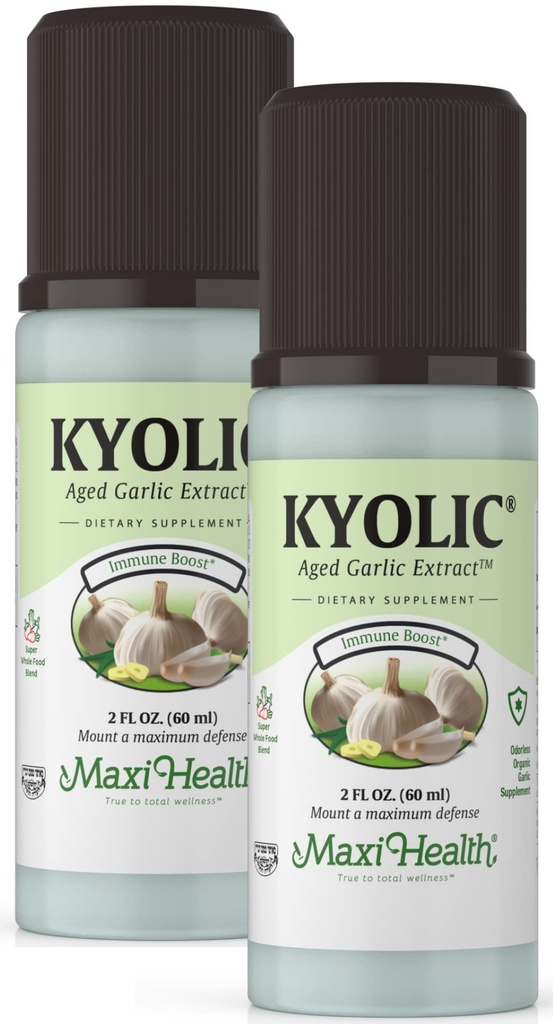 Kyolic Aged Extract Ekstras - Odorless Supplement Supplements - Organik Kyolic Garlic - Kalp Sağlığı için Organik Supplement Supplements (2 Pack)