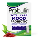 Probulin Mood Probiyotiks for Women with Saffron, L Theanine, Probiyotik, Prebiyotik, Postbiyotik - Mood Support Supplement & Gut Support - Vegan, Non GMO, 30 Capsules