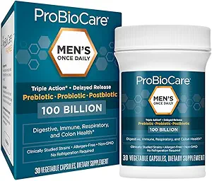 MenaTMs Daily Probiyotik a Digestive Health a 100 milyar CFU of Probiyotiks (30 Capsules)
