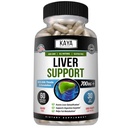 Kaya Naturals Liver Cleanse Detox & Tamir - Süt Butle Supplement - Kadınlar ve Erkekler için Liver Detox - Artichoke Extract and Dandelion Root Capsules - 60 Count
