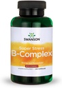 Swanson Super Stress B-Complex - Vitamin Supplement - Sağlıklı Enerji Seviyeleri için Formula - (240 Capsules)