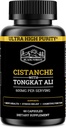 Cistanche Tubulosa 200mg & Tongkat Ali 400mg (Max Purity) 2 Month Supply (50% Echinacoside + 10% Acetoside with Tongkat Ali for Men 200:1 (Longjack) Eurycoma Longifolia) similar to Fadogia Agrestis