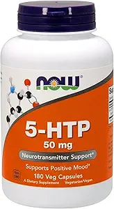 NOW Τρόφιμα 5- HTP 50 mg - 180 Καψάκια