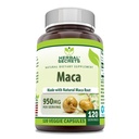 Herbal Sırları Maca Supplement | 950 Mg | 120 Veggie Capsules | Non-GMO | Gluten Free | Made in USA