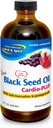 NORTH AMERICAN HERB & SPICE Black Seed Oil Cardio-Plus - 8 fl oz - Muscadine & Pomegranate - Non-GMO - 48 Servisler