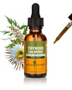 Herb Pharm Thyroid Calming Liquid Herbal Formula for ενδοκρινικό σύστημα υποστήριξης - 1 ουγγιά