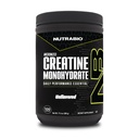 NutraBio Pure Micronized Creatine Monohydrate Powder Supplement, Unlavored, (500 g) - Υποστηρίζει Μαζική μυϊκή ενέργεια, ανάκτηση, και δύναμη - HPLC Tested Creatine Powder Supplement για άνδρες και γυναίκες