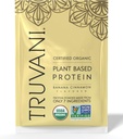 Truvani Vegan Pea Protein Toz | Banana Cinnamon | 20g Organik Bitki Temel Protein | 1 Hizmet | Keto | Gluten & Dairy Free | Low Carb | No Ek Olmayan Şeker