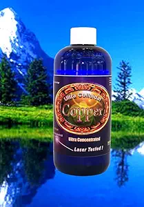 Silver Mountain Minerals Colloidal Copper Mineral Supplement 16 Oz. 100 PPM