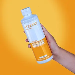 Manna Vitamins Περιελάμβανε λιποσωμική πολυβιταμίνη - Καθημερινή πολυβιταμίνη Παρέχει 20 Βιταμίνες και Ορυκτά - Πολυβιταμίνες για άνδρες και γυναίκες - Ενισχύει το ανοσοποιητικό σύστημα, υποστηρίζει την ενέργεια και το μεταβολισμό