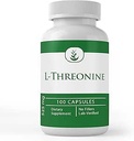 PURE ORIGINAL INGREDIENTS L-Threonine Capsules, (100 Capsules) Always Pure, No Additives Or Fillers, Lab Verified
