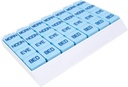 Apex Large 7 Day Weekly Pill Organizer - Weekly Pill Organizer, 4 φορές την ημέρα, Easy-Open, Organisation Medication or Vitamins