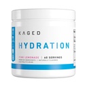 Kaged Electrolyte Hydration Powder Hydracharge Pink Lemonade Sports Drink for Men and Women Pre, Post, Intra Processing Supplement 60 Services
