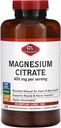Olympian Labs Magnezyum Citrate 400 mg - 300 Capsules - Easy Absorbable, Sağlıklı Kemikleri Desteklemek, Sağlıklı Kalp ve Kalsiyum Absorbable