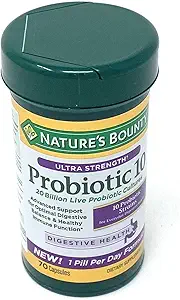 Nature's Bounty Ultra Strength Probiyotik 10, 70 Capsules