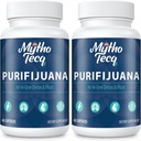 90000 MG Detox ve Cleanse, Body Clean for Men & Women, Fast Detoxification, Kidney Cleanse & Tamir, Natural Herbal Premium Formula for Liver, Digestion & Mood, 120 Capstion