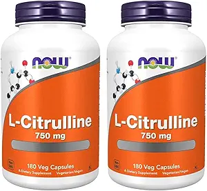 Τώρα Τρόφιμα L-Citrulline 750 mg - 180 Κάψουλες