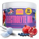 Dr. Price's Electrolyte Mix | Sugar-Free Hydration Toz 72+ Trace Minerals | No Sugar, Fast-Dis çözme Elektrolytes Toz Paketleri | Blueberry-Pomegranate, 90 Hizmet