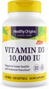 Sağlıklı Origins Vitamin D3 10.000 IU (Non-GMO, High Potency, Bone Support, Immune Support, Gluten Free), 120 Softgels