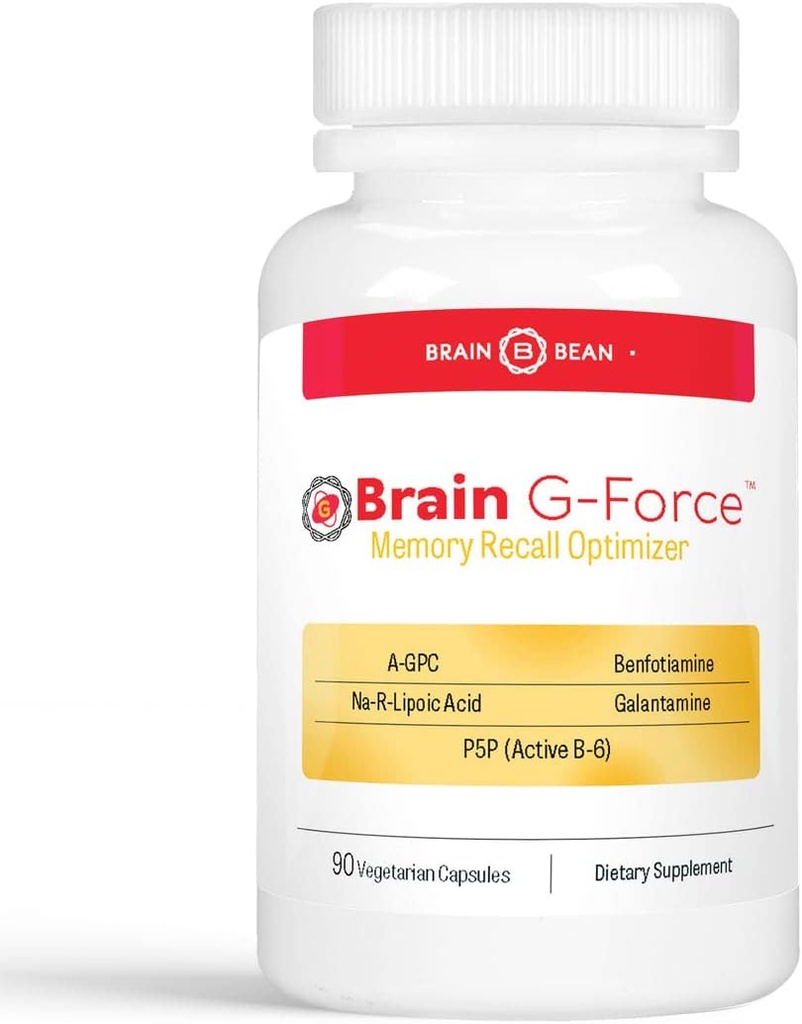 Beyin G-Force | Optimal Beyin Fonksiyonu | Galantamine, R-Lipoic Acid, A-GPC ve Benfoti | 45 Hizmet