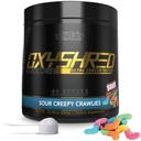EHP Laboratuvarları OxyShred PES Super Dosed Pre Workout Toz - L Glutamine & Acetyl L Carnitine, Enerji Boost Drink - 275mg of Caffeine - Sour Crawlies, 40 Hizmetler