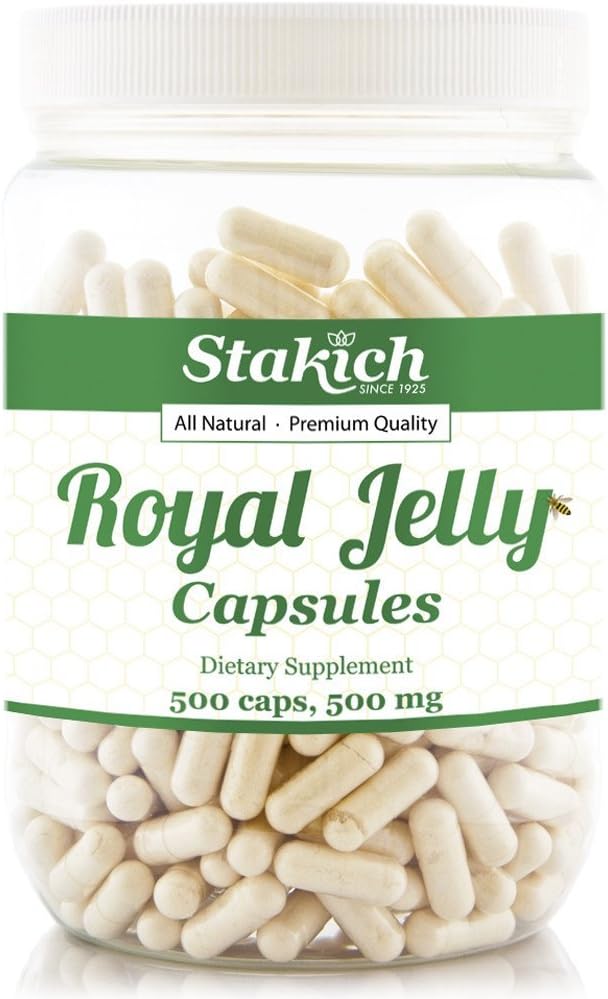 Stakich 500 mg Capsules (Royal Jelly Capsules 500 mg (500 Kont)