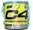 Cellucor C4 Ripped Sport Pre Workout Toz - NSF Spor için sertifikalı - 200 mg Caffeine + Cayenne Ekstraksiyon + Carnitine Tartrate + Beta-Alanine - Artic Snow Cone, 20 Hizmet