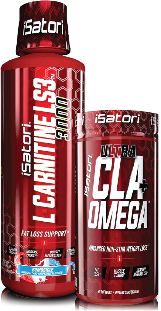 iSatori L-Καρνιτίνη LS3 Βόμβες 3000mg (32 εξυπηρετούν) & iSatori Ultra CLA (90 Softgels)