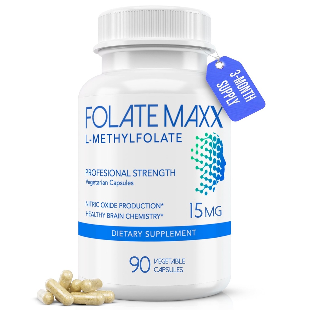 FolateMaxx L-Methylfolate 15mg 90 Κάψουλες 