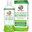 MaryRuth Organics Extra Strength Nighttime Liquid Multimineral | Sugar Free | Calm Magnezyum Citrate | NO Melatonin | Kalsiyum Magnezyum çinko | Kas Rahatlama | Lemonade Flavor | Vegan | 32 Hizmet