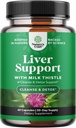 Süt Butle Liver Support Supplement - Herbal Liver Supplement with Silymarin Milk Thistle Extract Dandelion Root Artichoke Extract Choline Bitartrate Berberine and Chicory Root for Cleanse
