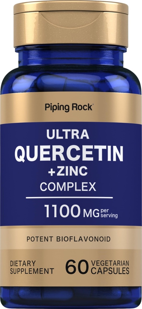 Σύμπλεγμα ψευδάργυρου Piping Rock Quercetin 