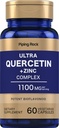 Σύμπλεγμα ψευδάργυρου Piping Rock Quercetin 