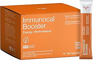 Immunocal Branson Enerji Performansı - Hızlı Enerji, Caffeine'nin 3 Doğal Kaynağı (Coffee, Green Tea, Guarana), Nrf2 Activator, Destekler Focus + Alertness | Gluten Free, Sugar Free | 30 Hizmetler