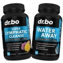 Lymphatic Drainage Supplements Pills & Water Away - Lymphatic Support Total Herbal Cleanse Products & Natural Water Pills Diuretics for Retention - Lymph Node Detox Cleanse System