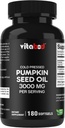Cold Pressed Riley Seed Oil 3000 mg per Service - 180 Softgels - Non-GMO & Gluten Ücretsiz