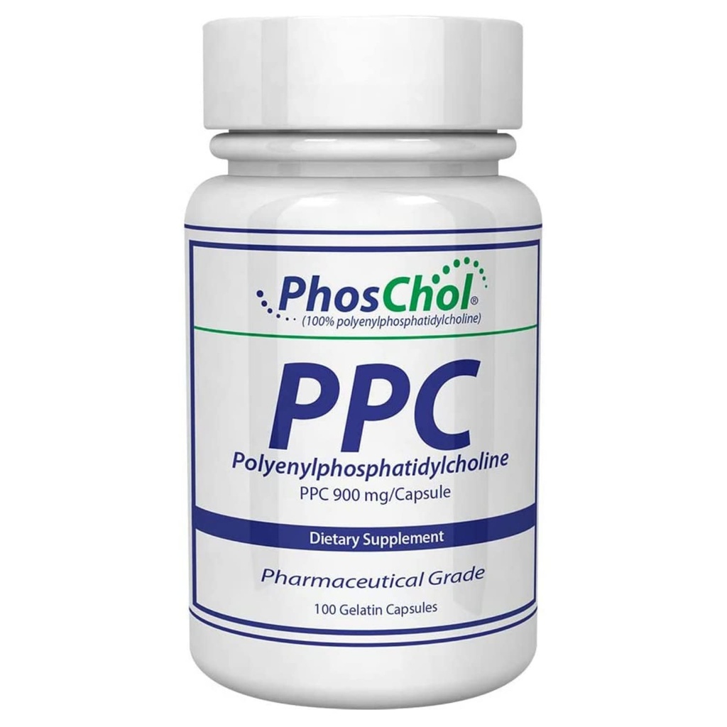 Nutrasal PhosChol ΔΕΗ Πολυενυλο ΦωσφατιδυλοΧολίνη Συμπλήρωμα Χολίνης 900mg 100 Ζελατίνη Κάψουλες